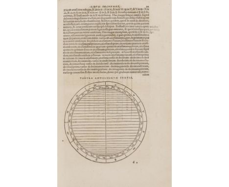 Astronomy.- Firmicus Maternus (Julius) [Astronomicon libri VIII], woodcut diagrams in text, historiated initials and a printe