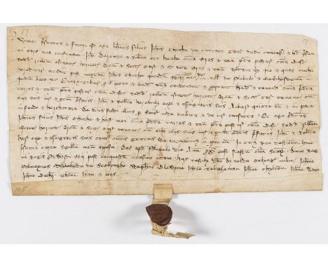 Kent, Pluckley.- Charter, I, John son of John Chiche have concede and confirmed to John Baramge and Robert atte Heche of past