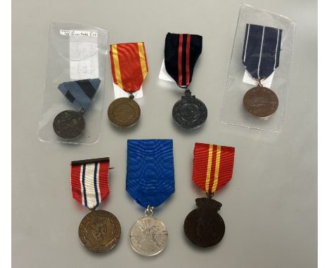 Finland, Estonia, Norway:&nbsp; Estonia: 1980-20 War medal.&nbsp; Finland: Continuation War medal 1941-45, medal of the White