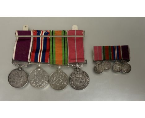 W.R.A.C British Empire medal group of four B.E.M. W/87006 A/W/011 LILIAN HODGSON W.R.A.C. Defence medal war medal, Army L.S.G