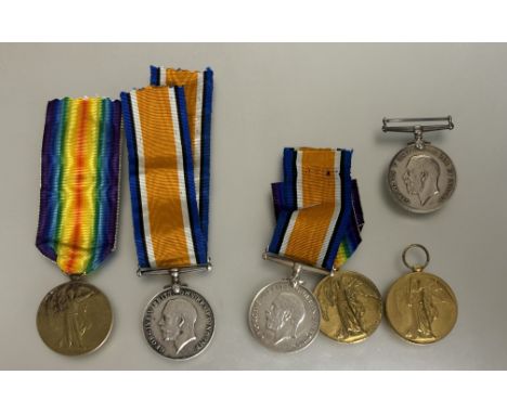 British war and Victory medal pairs 97898 PTE.2. W.G. FELTHAM R.A.F. 380447 SGT. J. THOMPSON L.POOL. R., CZ-2708 J.S.CLARK J.