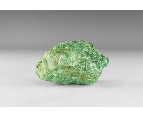 A large piece of fuschite mica with a waxy green lustre. See Bonewitz, Dr. Ronald Louis, Rocks & Minerals, 2008, p.263. 770 g