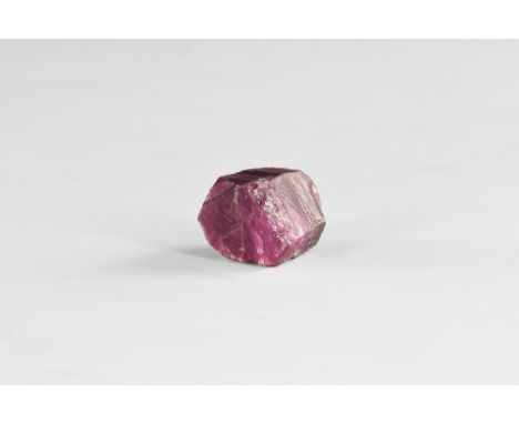 A large ruby crystal of hexagonal shape with a deep pink colour. See Bonewitz, Dr. Ronald Louis, Rocks & Minerals, 2008, pp.1
