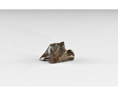 A meteorite from the Sikhote-Alin fall of 1947 (the largest observed meteorite fall in history), belonging to the chemical gr