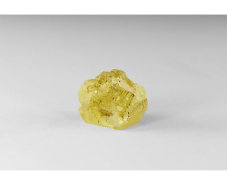 A large single crystal of sulphur with well developed faces. See Bonewitz, Dr. Ronald Louis, Rocks & Minerals, 2008. 45 grams