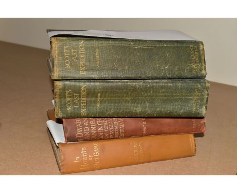 SCOTT'S LAST EXPEDITION, Vols.1 &amp; 2, American 1st Edition published by McClellend and Goodchild, November 1913, Vol.1 bei