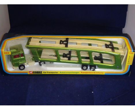 A Corgi Ford Car transporter no. 1159. E in G box.