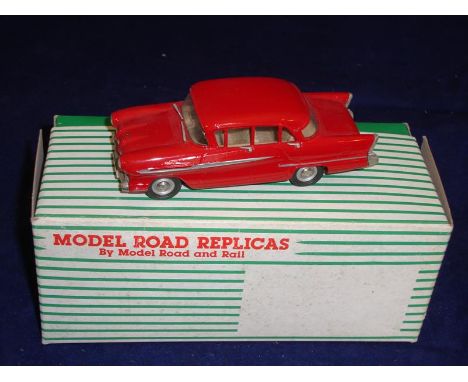 Model Road Replicas - Vauxhall Victor F Type in red. VG-E in VG box