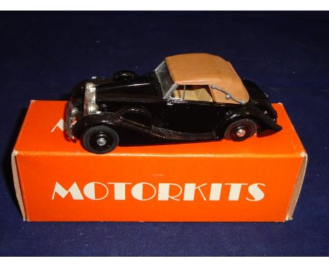 A Motorkits 1:43 Scale 1938 Lagonda V12 Coupé in black. E in G box.