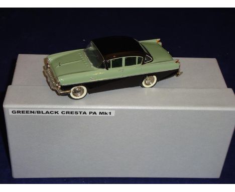 Unknown Manufacturer - Vauxhall Cresta PA MK1 in green / black VG-E in VG box.