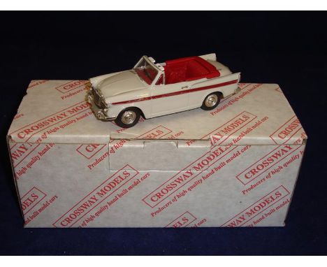 A Crossway Models- CM12 - Sunbeam Rapier MKIII Convertible in pearl grey. VG-E in VG box.