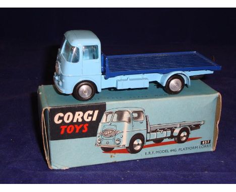 A Corgi No 457 ERF Platform Lorry.  VG in G Box.