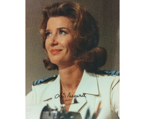 Lois Maxwell signed James Bond Miss Moneypenny 10x8 colour photo. Lois Ruth Maxwell (born Lois Ruth Hooker; 14 February 1927 