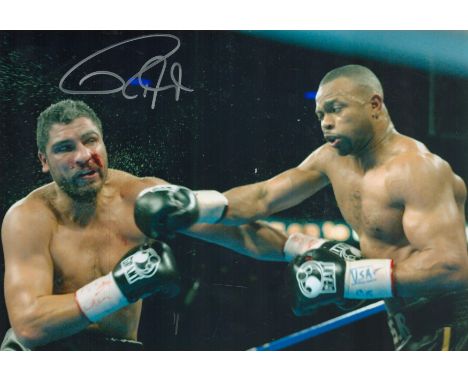 Roy Jones Jnr signed 12x8 colour photo. Roy Levesta Jones Jr. (born January 16, 1969) is an American former professional boxe