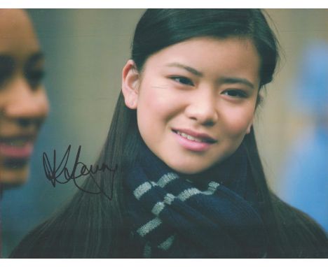 Katie Leung signed Cho Chang Harry Potter 10x8 colour photo. Katie Liu Leung (born 8 August 1987) is a Scottish actress. She 