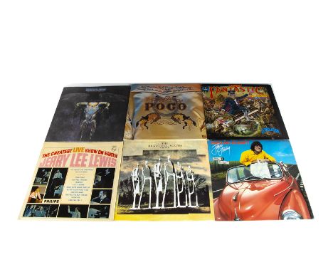 LP Records, approximately one hundred and fifty albums of various genres with artists including Elton John, Eagles, Poco, Jac