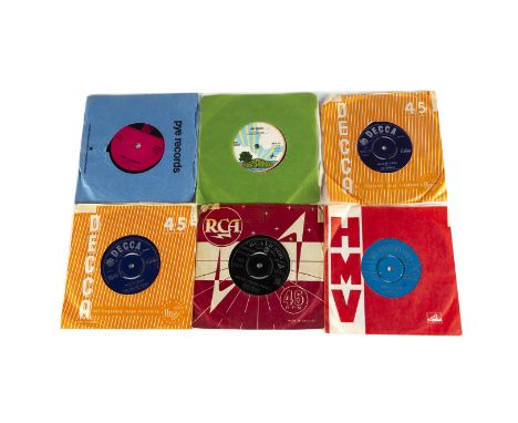 Sixties 7" Singles, approximately one hundred and thirty 7" Singles, mainly from the Sixties with a few from the early Sevent