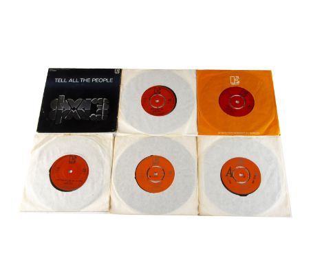 Elektra Label 7" Singles, twenty-one singles including demos, all on the Elektra label with artists comprising The Doors, Lev
