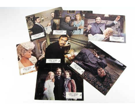 Hands of The Ripper Lobby Cards / Hammer Films, complete set of eight front of house UK Lobby Cards for the 1971 film Hands O