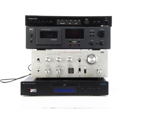 NAD / Cambridge / JVC / Topaz Separates, a JVC stereo integrated Amplifier JA-S31, Cambridge Tuner T21, NAD cassette player 6