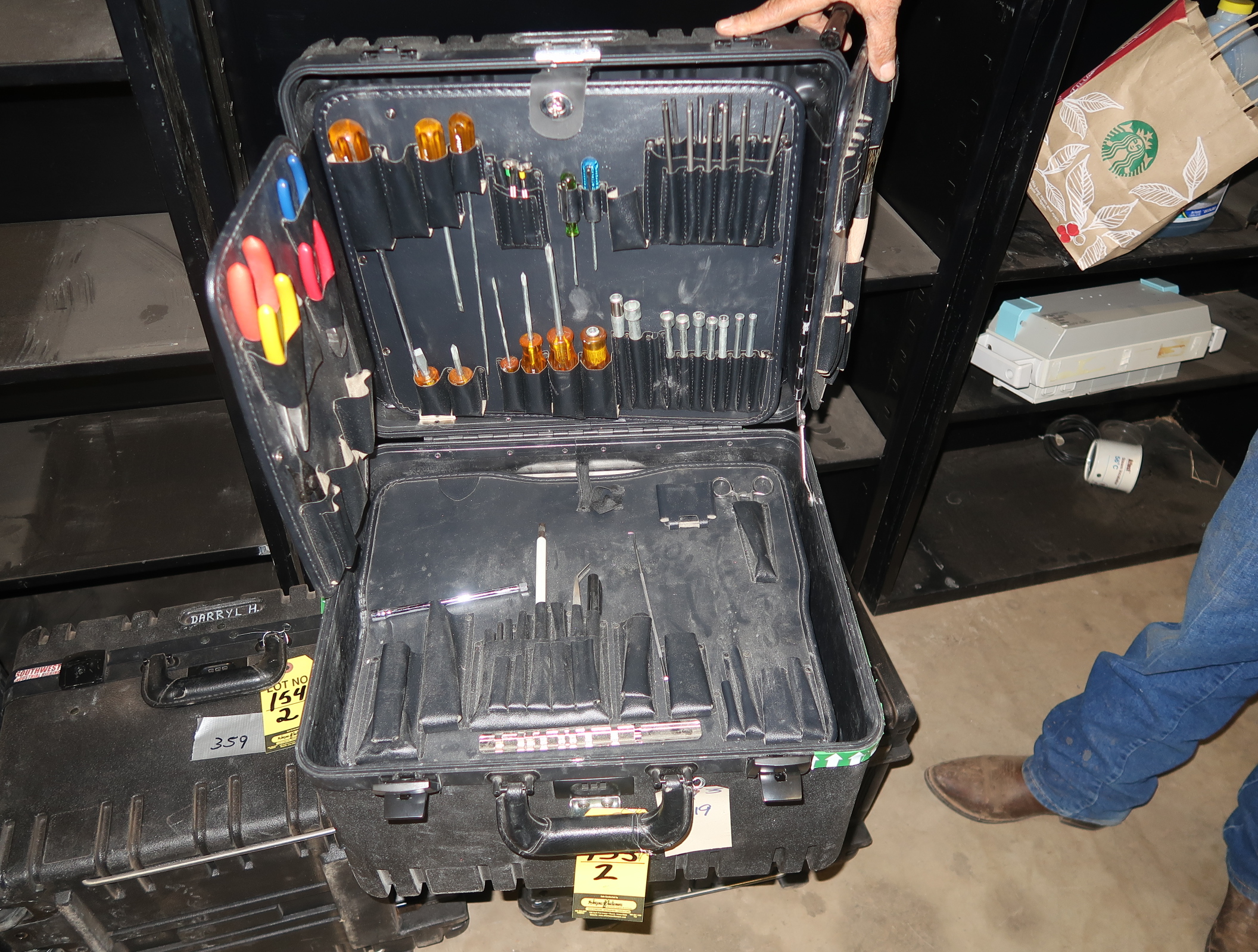 JENSEN TOOL BOXES W/ TOOLS