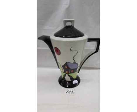 A signed Lorna Bailey Watlands design teapot, in good condition with no cracks or chips.