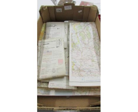 In excess of 40 Ordnance survey maps.
