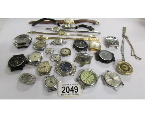 25 manual wind and quartz watches.