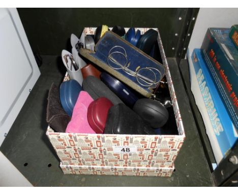 A quantity of used spectacles including vintage ones, most with cases