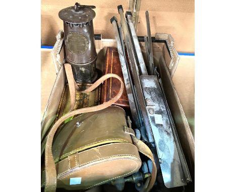A miner's safety lamp by the Protector Lamp &amp; Lighting Co; collectors items 