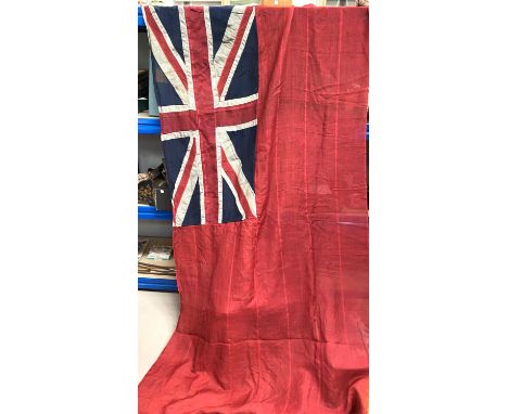 A vintage Ensign ships flag
