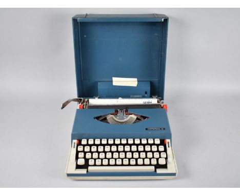 A Vintage Manual Portable Typewriter, The Imperial 