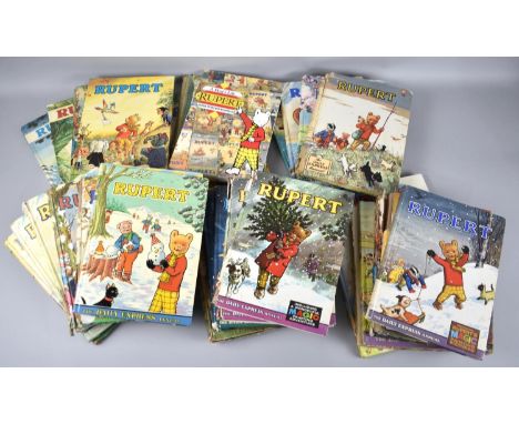 A Collection of Vintage and Later Rupert Annuals 