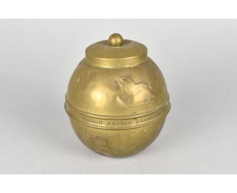 A Vintage British Empire Souvenir, Liptons Tea Caddy 