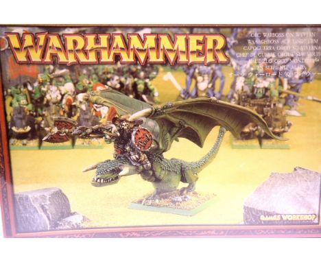 Warhammer Orc Warboss on Wyvern, metal, sealed box. P&amp;P Group 1 (£14+VAT for the first lot and £1+VAT for subsequent lots