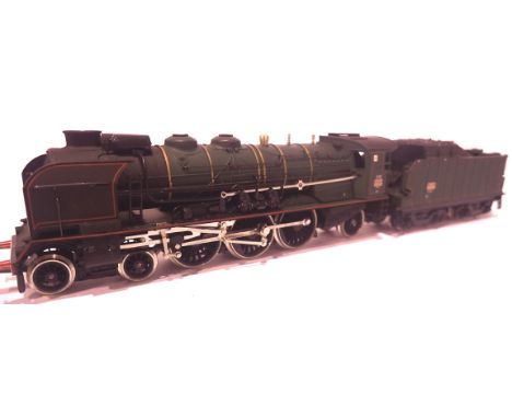 Jouef 4.6.2 and Bogie tender 231 K 72 green Dijon. P&amp;P Group 1 (£14+VAT for the first lot and £1+VAT for subsequent lots)
