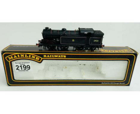 Mainline N2 Class 0-6-2T BR Lined - Boxed P&amp;P Group 1 (£14+VAT for the first lot and £1+VAT for subsequent lots) 