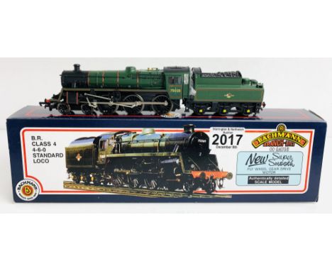 Bachmann 31-101 Standard 4MT 75023 Green Loco - Boxed P&amp;P Group 1 (£14+VAT for the first lot and £1+VAT for subsequent lo