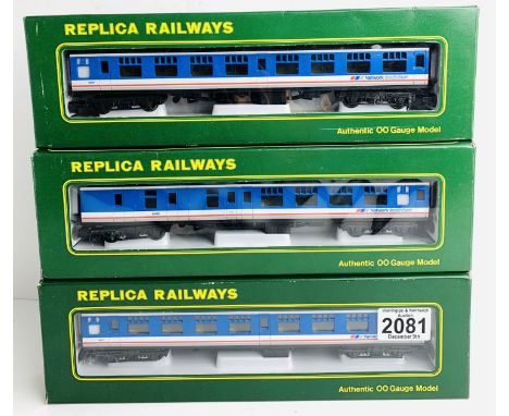 3x Replica Railways NSE Network Southeast Coaches - All Boxed. P&amp;P Group 2 (£18+VAT for the first lot and £3+VAT for subs