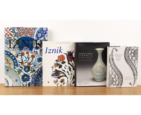 Collection of books on Turkish ceramics and metalware to include 'Iznik, The Pottery of Ottoman Turkey', the first comprehens