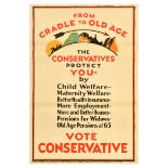 British Elections Poster Conservative Party Protect You UK