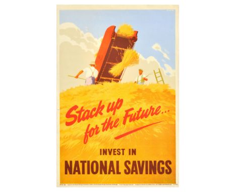 Set of 3 original vintage advertising poster for National Savings. 1. Wanted 2 Million New Savers. Support your 'New Savers' 