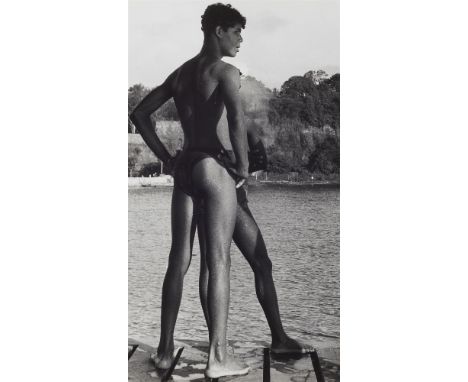 Herbert List, Ohne Titel (Dominikanische Republik)Vintage, Gelatinesilberabzug auf Agfa-Brovira-Papier. 29,4 x 16,5 cm. Rücks