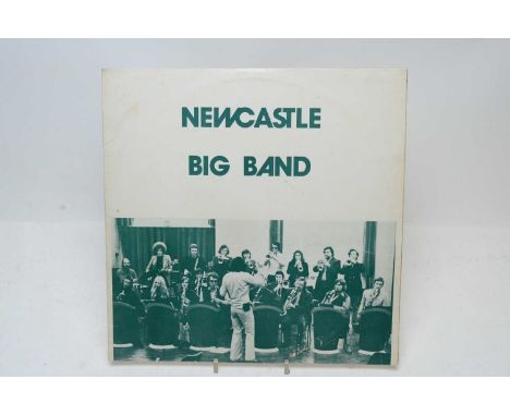 Newcastle Big Band LP, 1 of 2000 produced, white label stamped 'Special Issue', Electric Bass credited to Gordon Sumner (Stin
