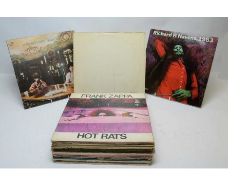 A collection of good mixed LPs, artists to include: The Beatles White Album, numbered first pressing (0180229); Cream; Richie
