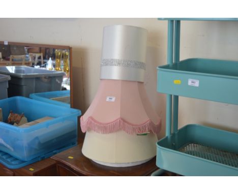 Three lamp shades 