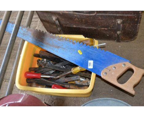 A box of hand tools&nbsp;