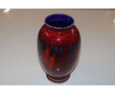 A Poole pottery Delphis vase