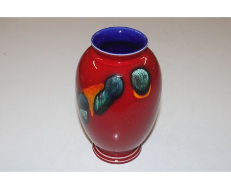 A Poole pottery Delphis vase