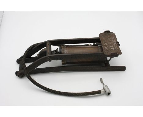 A Dunlop Junior vintage foot pump 